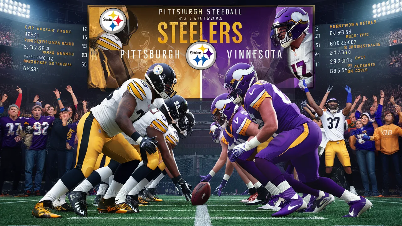 Teilnehmer: Pittsburgh Steelers gegen Minnesota Vikings Spielerstatistiken Spiel